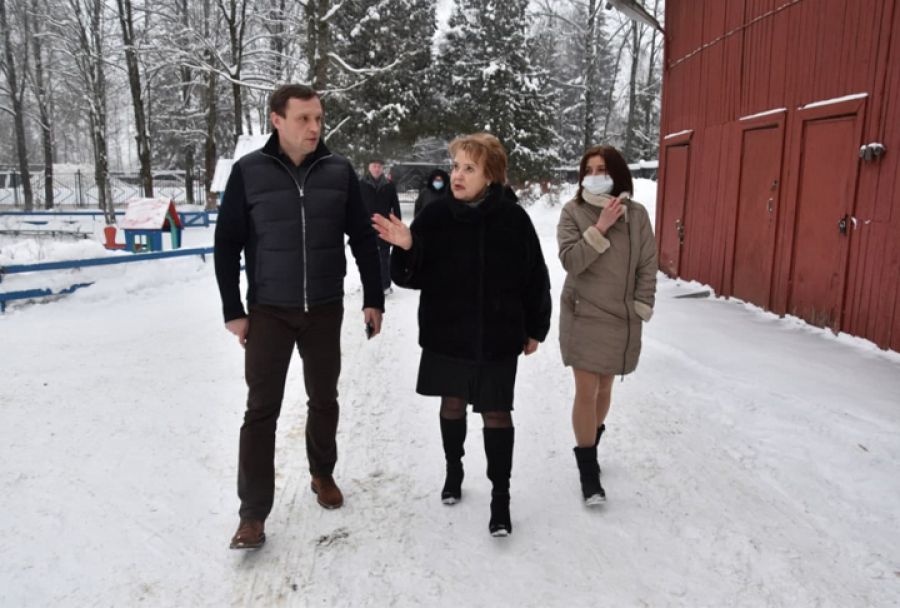 Сергей Пахомов посетил детский сад в Хотькове перед началом капитального ремонта