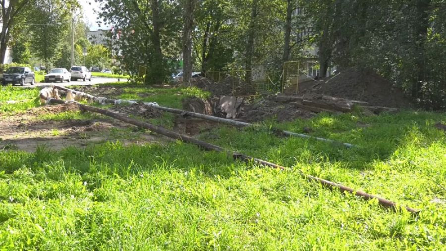 Реконструкция теплосетей в Реммаше