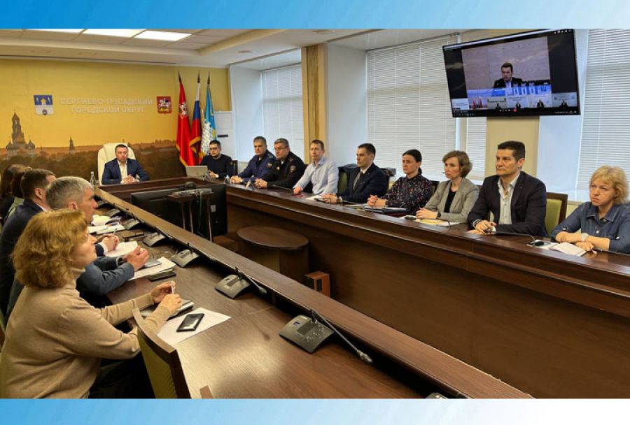 Видеоконференция глав муниципалитетов с губернатором Подмосковья