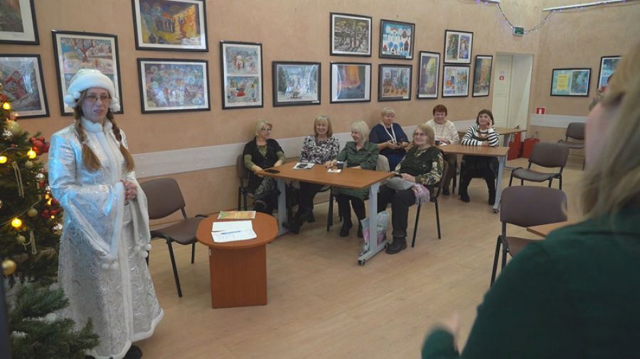 Старый Новый год отметили в библиотеке Розанова