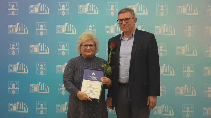 Коллектив ДК им.Гагарина получил заслуженные награды