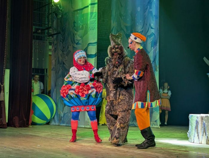 Новогоднее представление для детей участников СВО