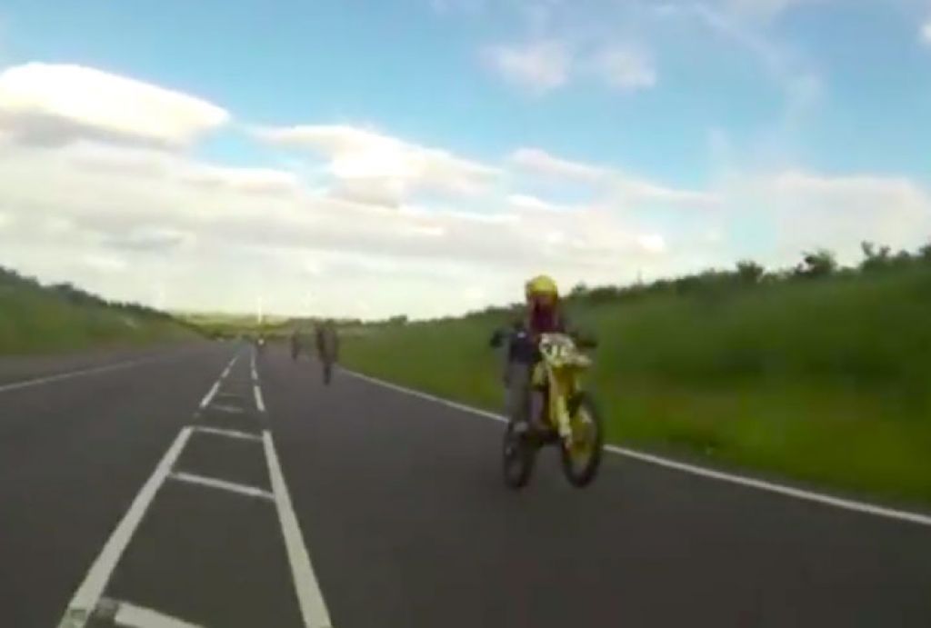 Британец на украденном мотоцикле установил рекорд скорости