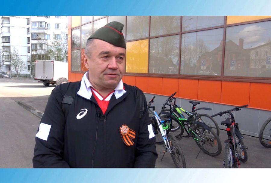 Участники велопробега из школы №11 приняли участие в телемарафоне