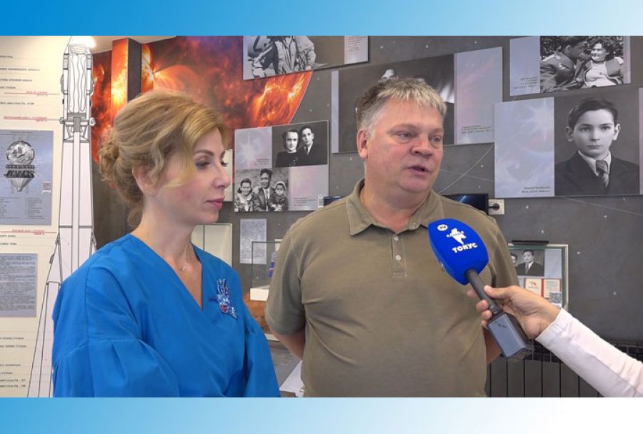 Теледесант "Братины" в музее космонавта Валерия Быковского