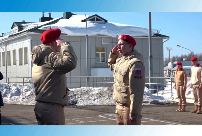 Юнармейские игры в Шарапово