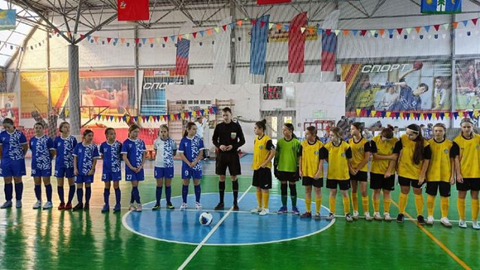 Сергиевопосадская женская команда одержала победу в шестом туре Первенства Московской области по футзалу