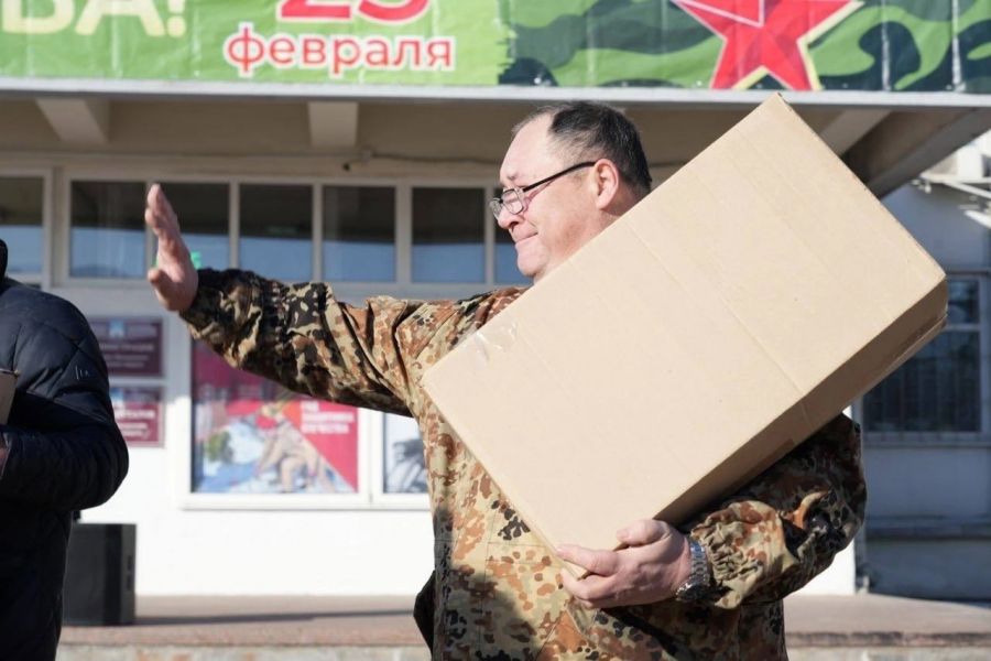 Помощь спешит в зону СВО