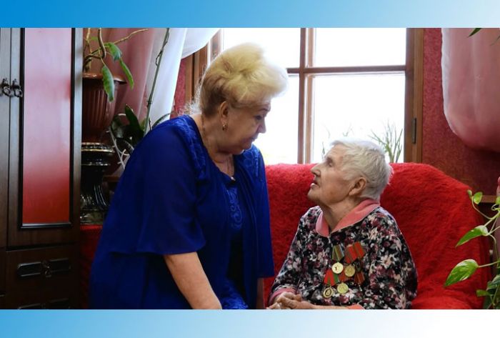 Анна Михайловна Смолина отметила 95-летие