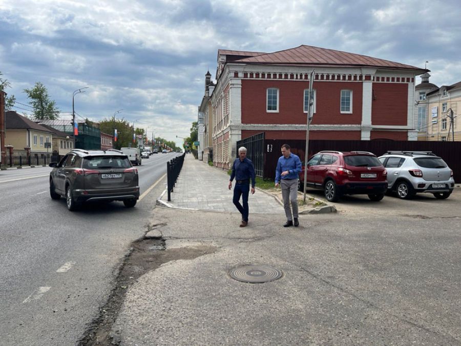 Алексей Чусовитин &ndash; о ремонте покрытия дорог на проспекте Красной Армии