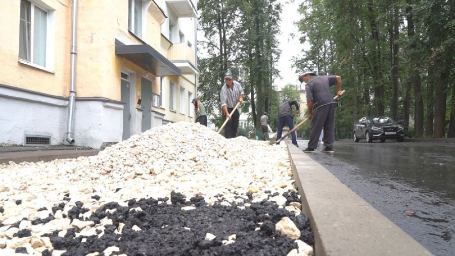 Благоустройство идёт по плану