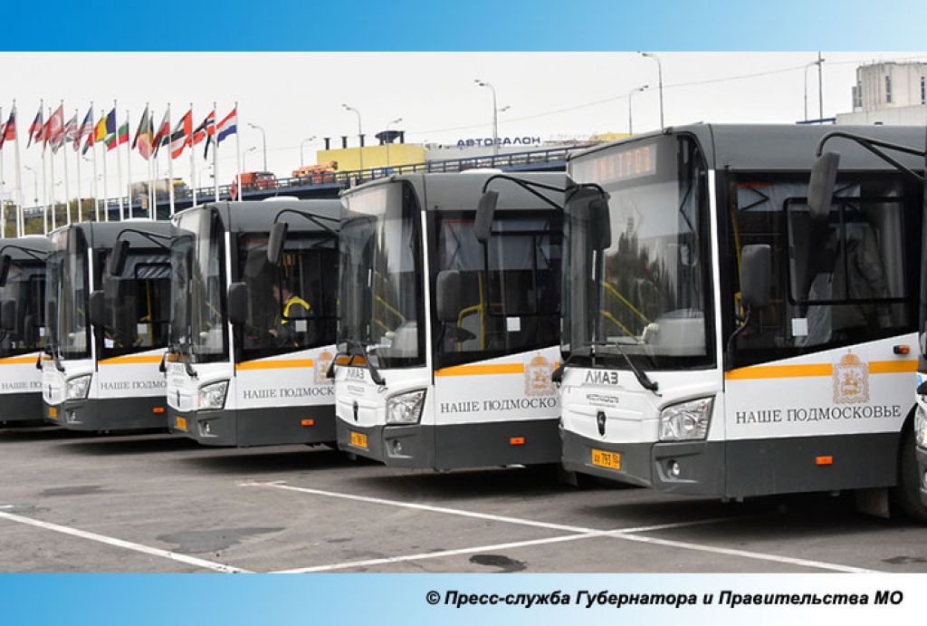 На «Доброделе» жители Подмосковья могут выбрать обивку сидений для новых автобусов Мострансавто