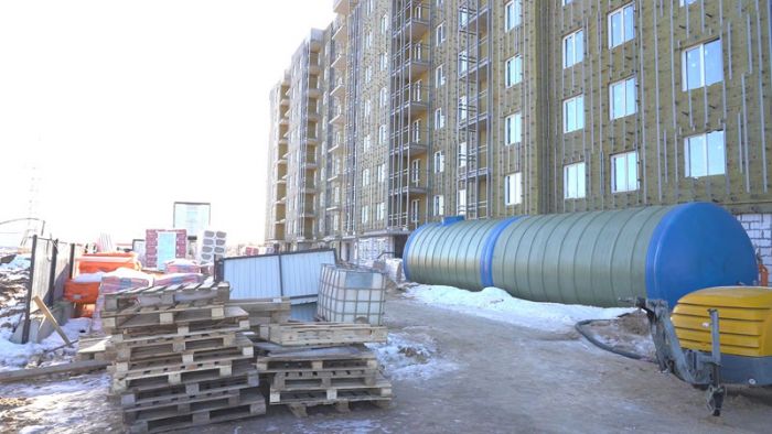 Строительство домов для переселенцев &ndash; в разгаре