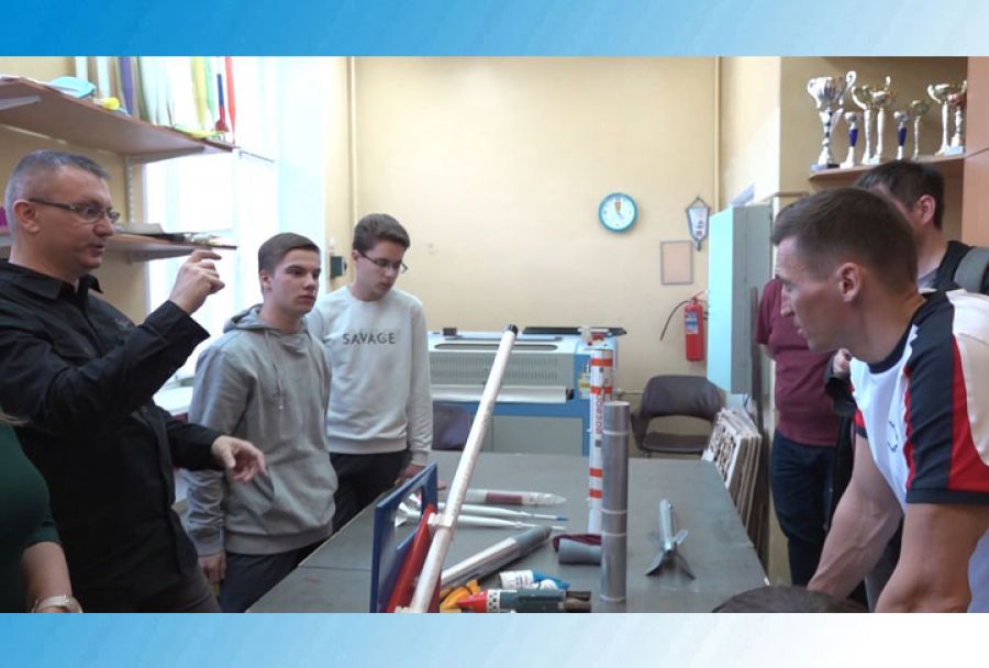 Александр Легков посетил ЦДТТ &laquo;Юность&raquo;