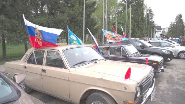 Автопробег в честь Дня Победы