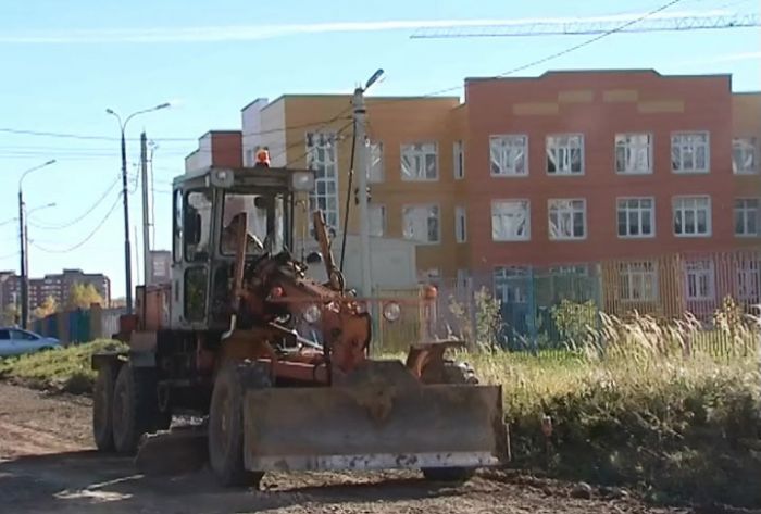 На Владимирской улице началось обустройство дороги