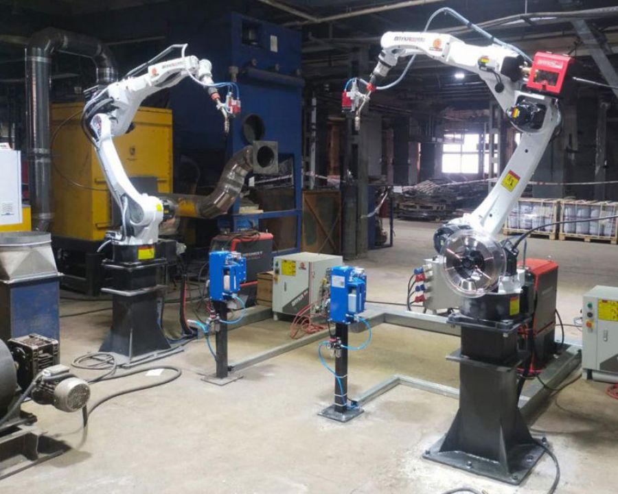 В Сергиево-Посадском округе Загорский трубный завод внедрил в производство два уникальных промышленных робота