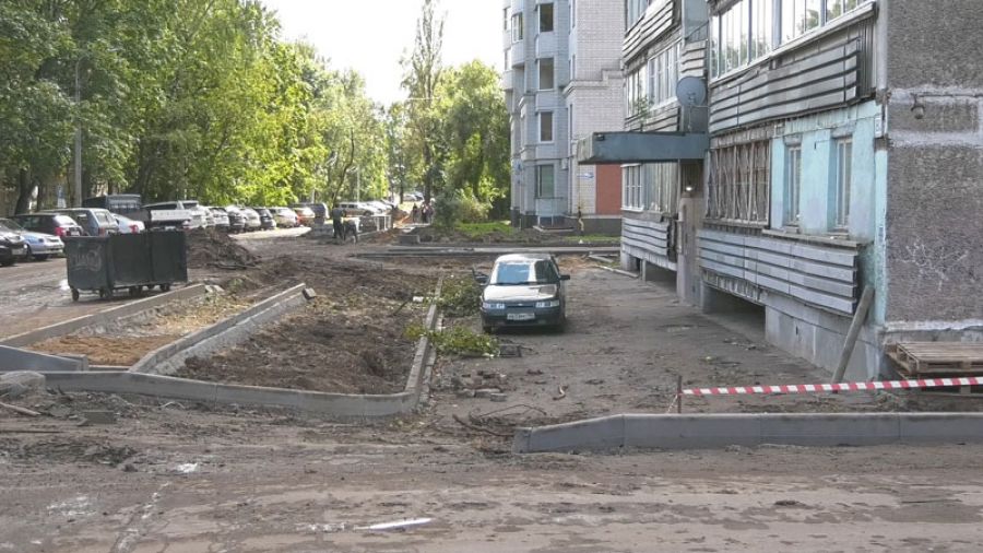 Комплексное благоустройство на Вознесенской