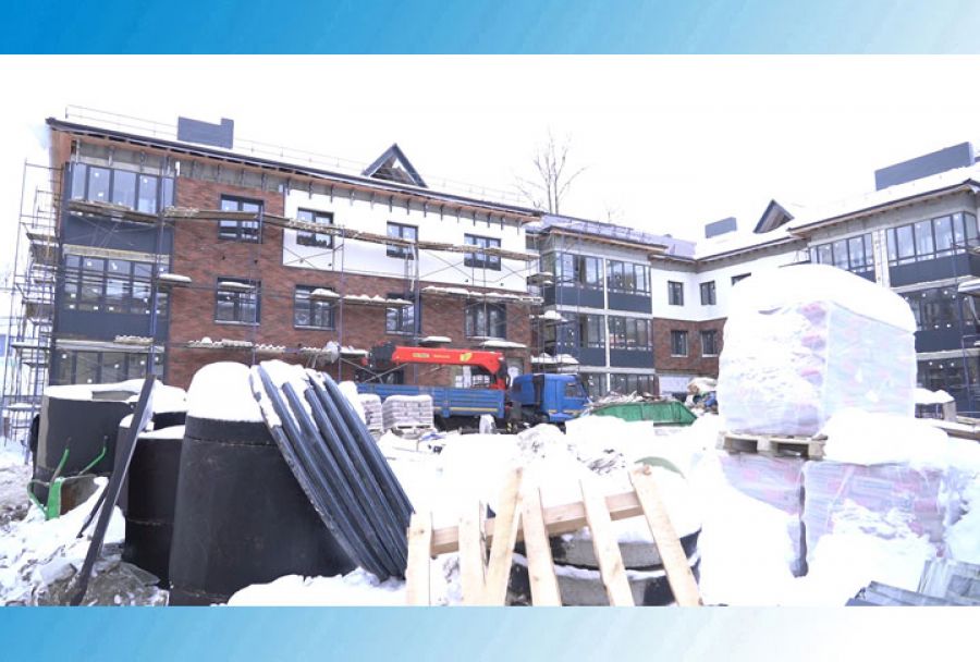 Строительство нового жилья по программе переселения в г. Краснозаводск
