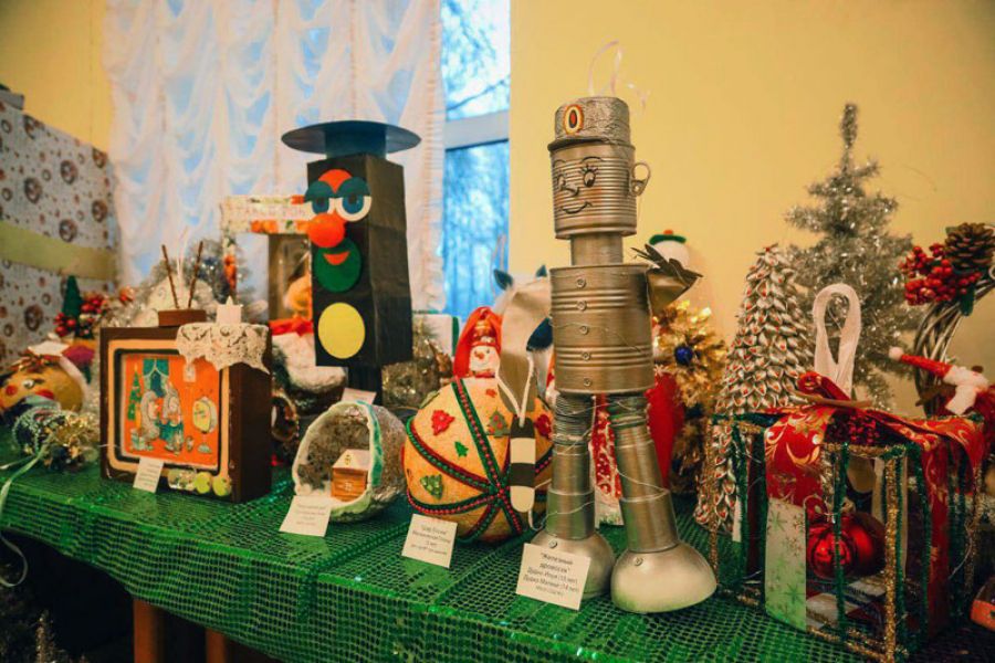 Конкурс ёлочных игрушек-самоделок завершён