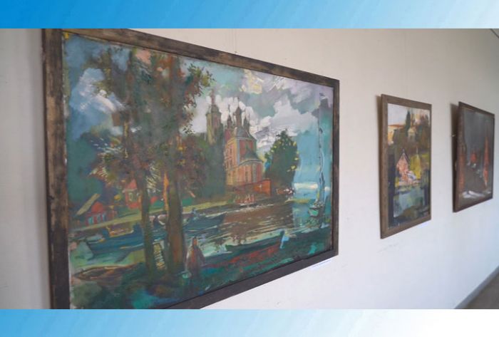 Открытие выставки работ Анатолия Власова