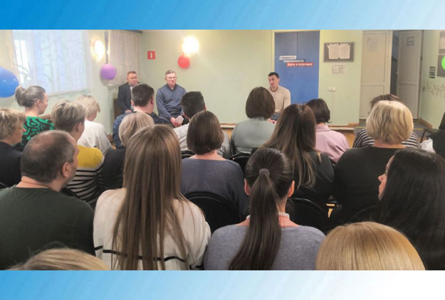 Константин Негурица в окружном управлении соцразвития СПГО