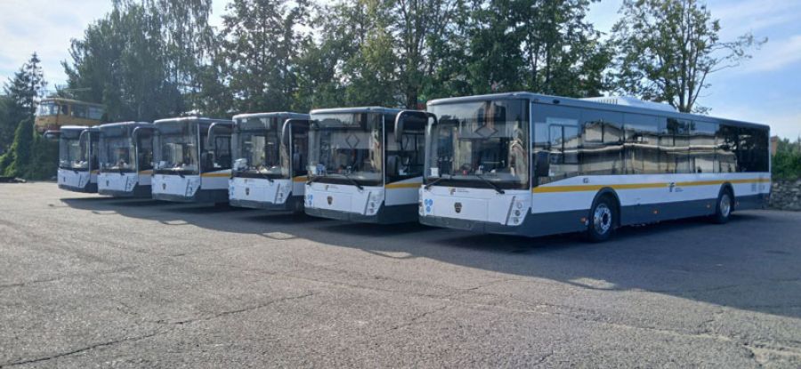 Автобусный парк Сергиево-Посадского филиала &laquo;Мострансавто&raquo; пополнился 4 новыми автобусами
