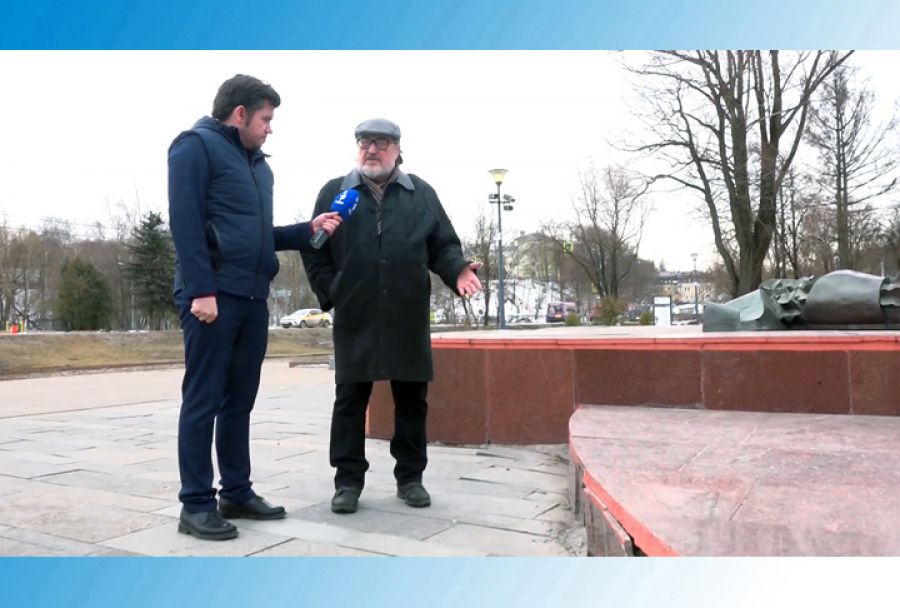 Автор Мемориала Славы обеспокоен его состоянием