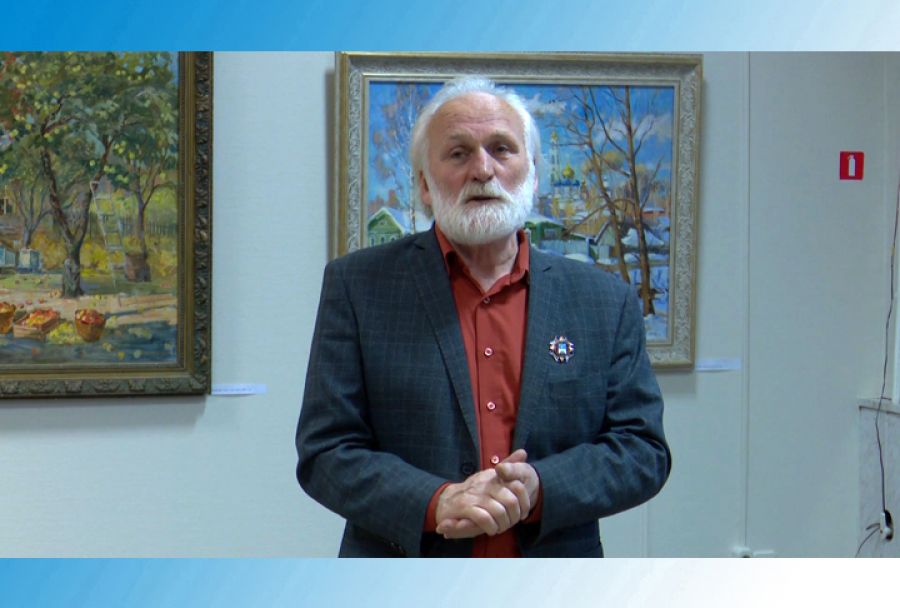 В Доме художника открылась выставка Виктора Багрова