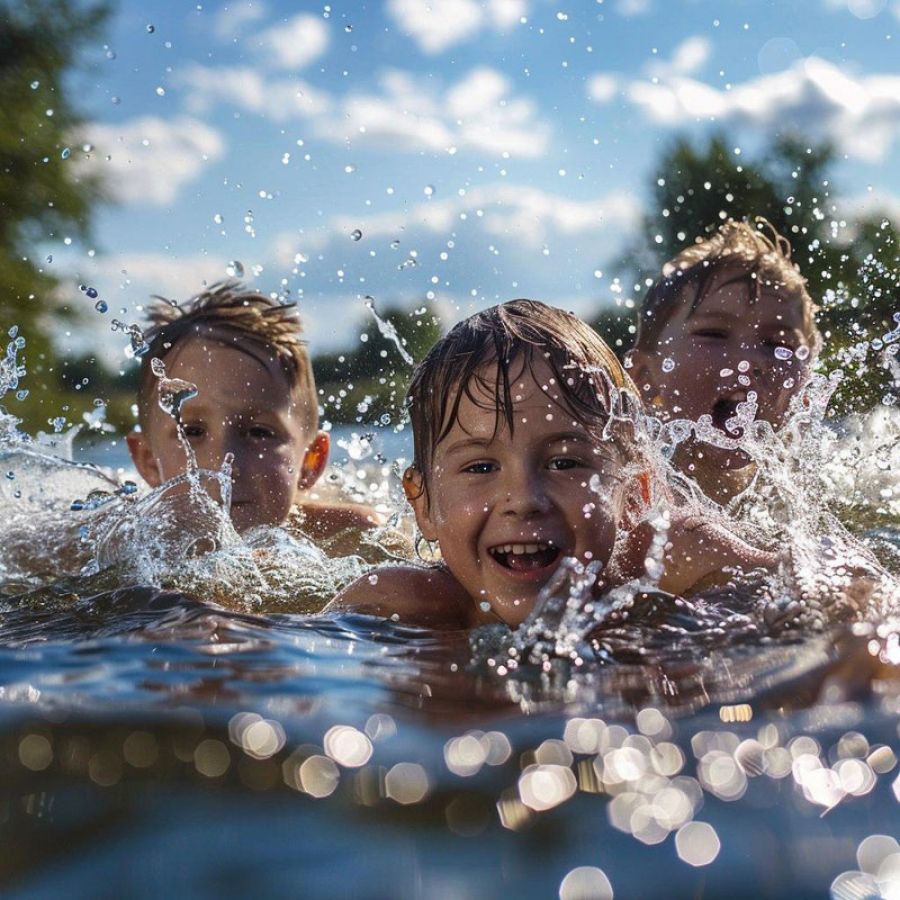 Дети на водоеме: как избежать беды