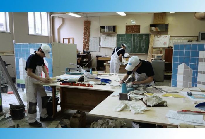 43 будущих строителя соревновались на областном чемпионате