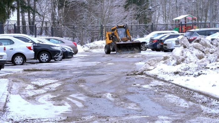Снег в Пересвете убирают регулярно