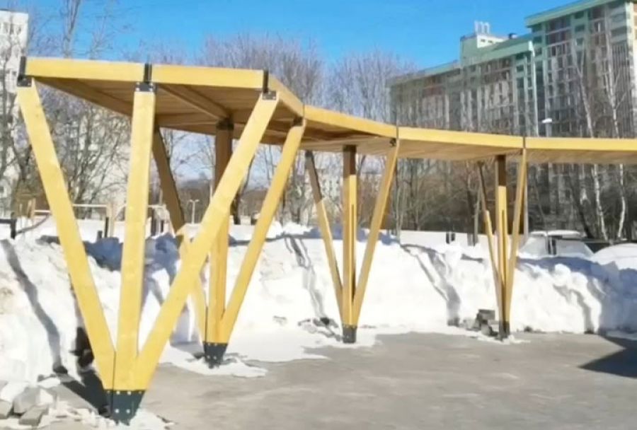 Продолжаются работы на маршруте Дружба Поколений в Сергиевом Посаде