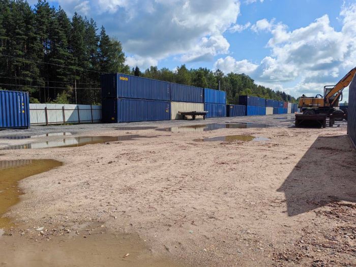 Проверка мест хранения морских контейнеров