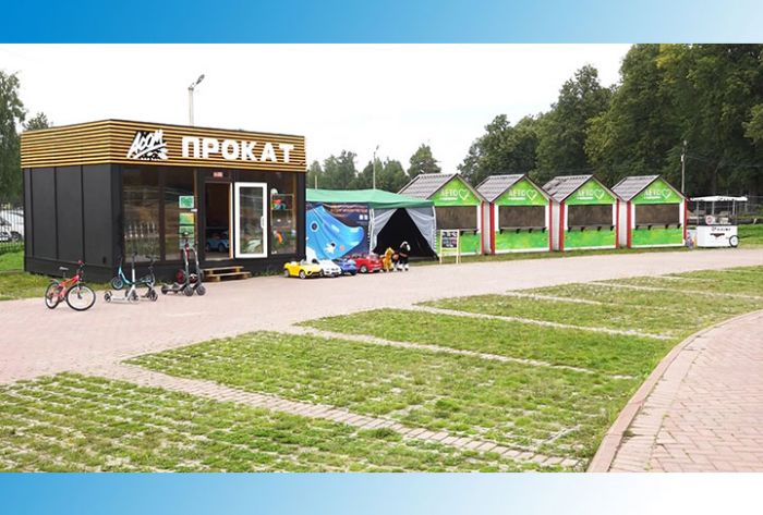 Городской парк "Скитские Пруды" становится всё краше