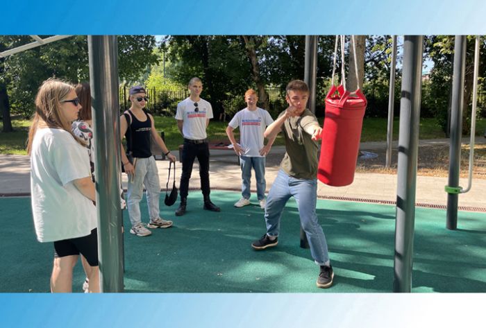 День физкультурника с &laquo;Молодой Гвардией&raquo; Сергиева Посада