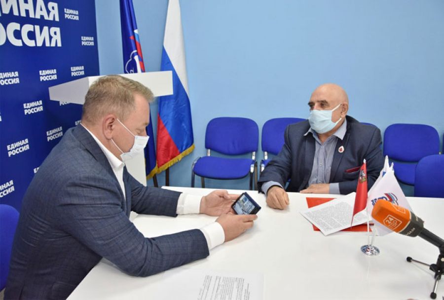 Глава Сергиево-Посадского округа возобновил личные приёмы после перерыва