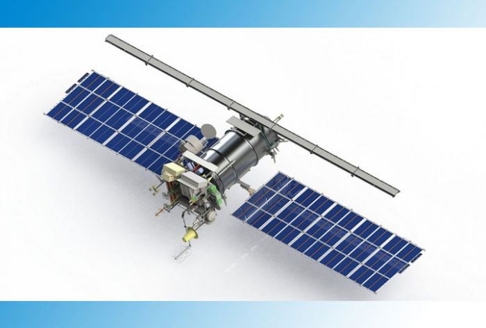 Российский спутник столкнулся с метеоритом