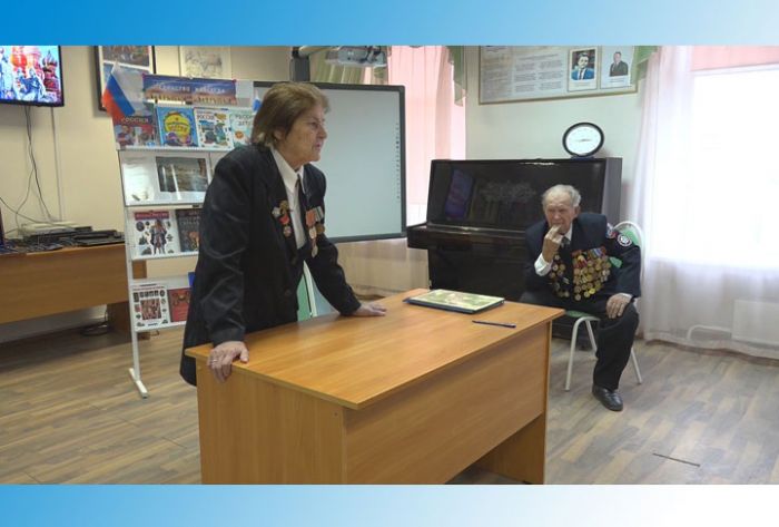 В Детской библиотеке на Угличе дети общались с ветеранами