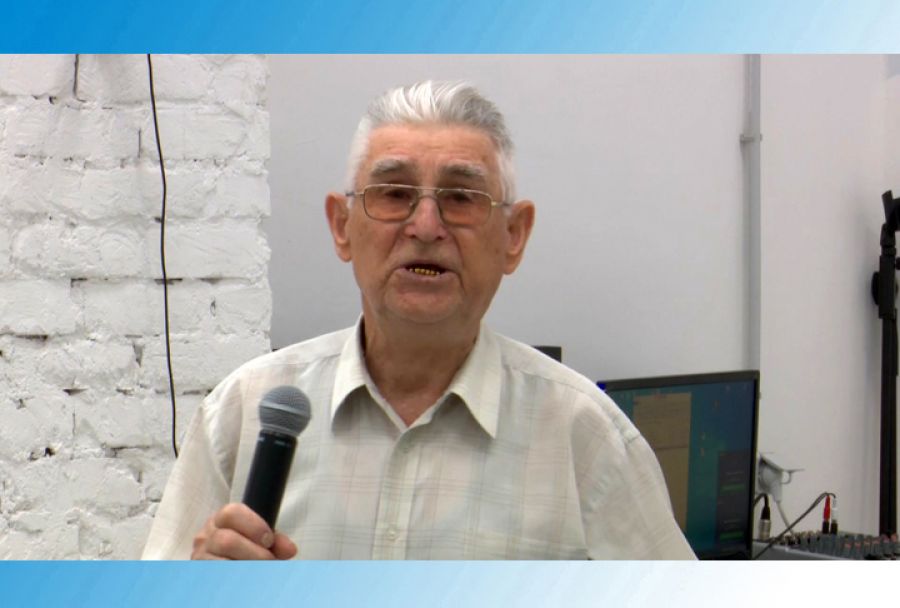 Встреча учеников с Вячеславом Абрамовичем Нижник