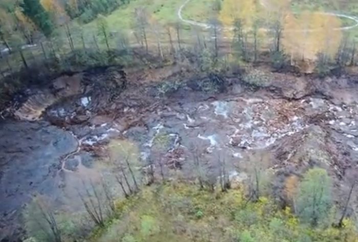 Озеро Саканцы ушло под землю во Владимирской области