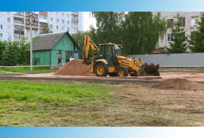 Новая современная детская площадка скоро появится на Ферме