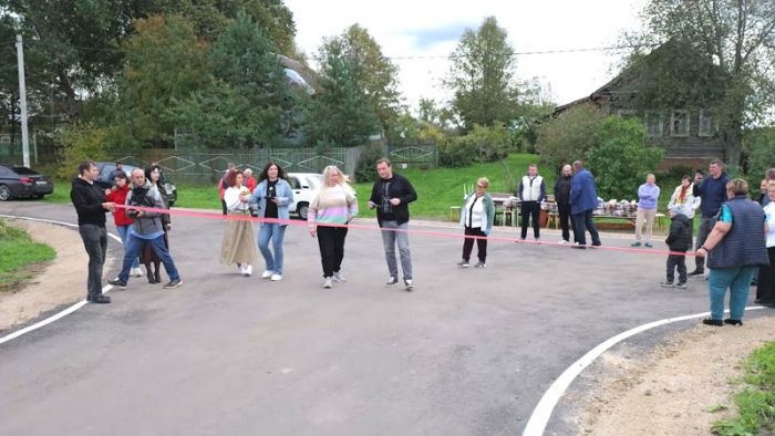 Дорога в деревне Душищево открыта!