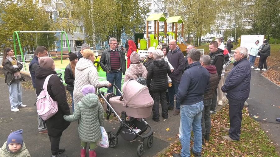 Игровой городок в Загорских Далях скоро будет готов