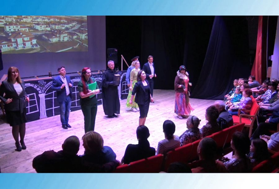 В Пересвете представили спектакль-эксперимент