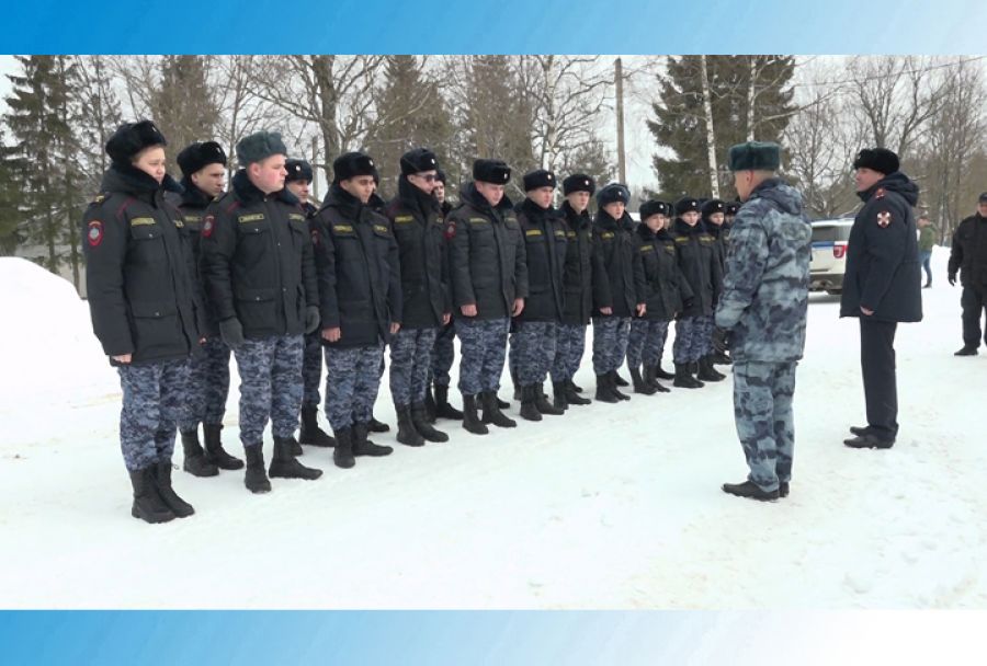 Курсанты из Старой Купавны в гостях у ОМОН &laquo;Пересвет&raquo;