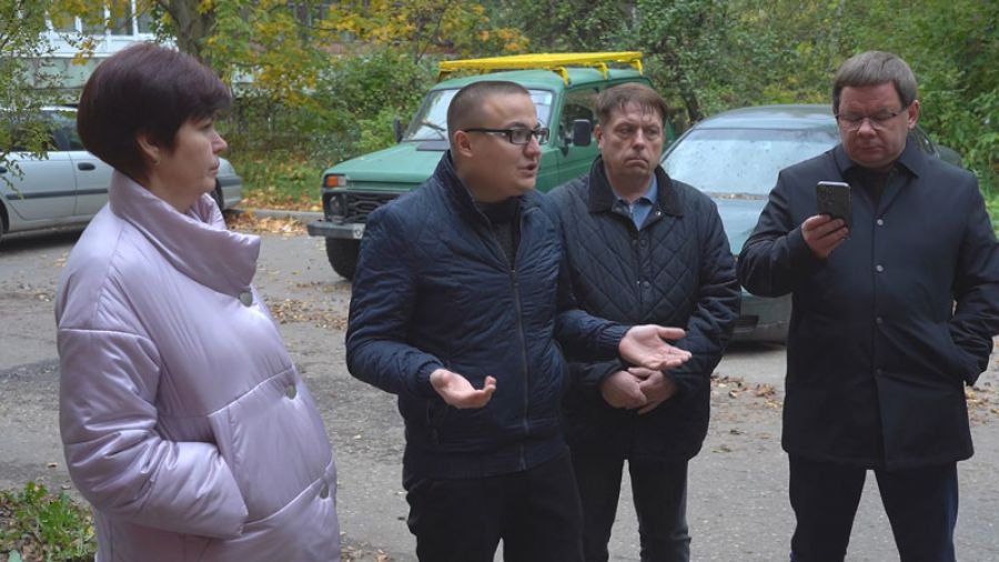 Встреча с жителями Скобянки