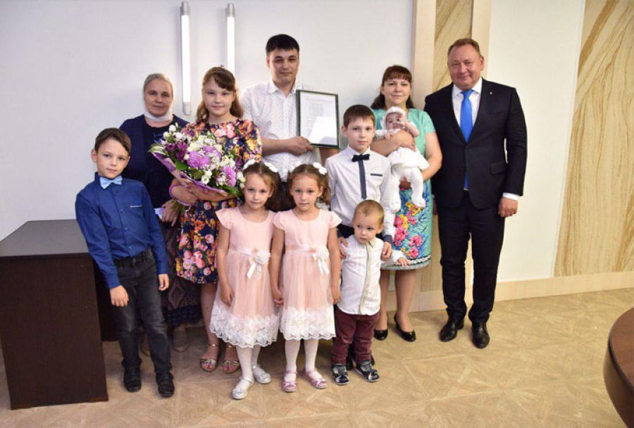 В Сергиево-Посадской семье Карпенко родился 8-й малыш