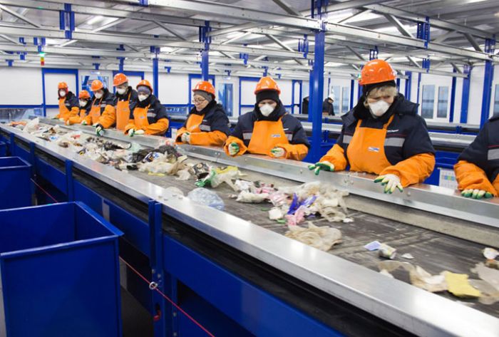 На КПО «Север» в Сергиево-Посадском округе запустили линию сортировки отходов