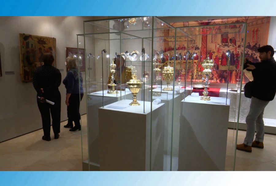 Блюдо с Маланьиной свадьбы и не только выставили в Ризнице